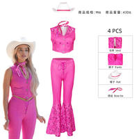 2023 live-action movie Barbie cosplay costume, Barbie ken dress, tight pants, role-playing costume thumbnail 2