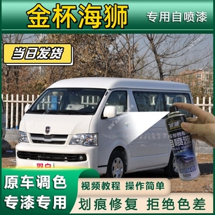 金杯海狮专用自喷漆防锈金属漆漆面翻新补漆笔专车专用划痕修复漆