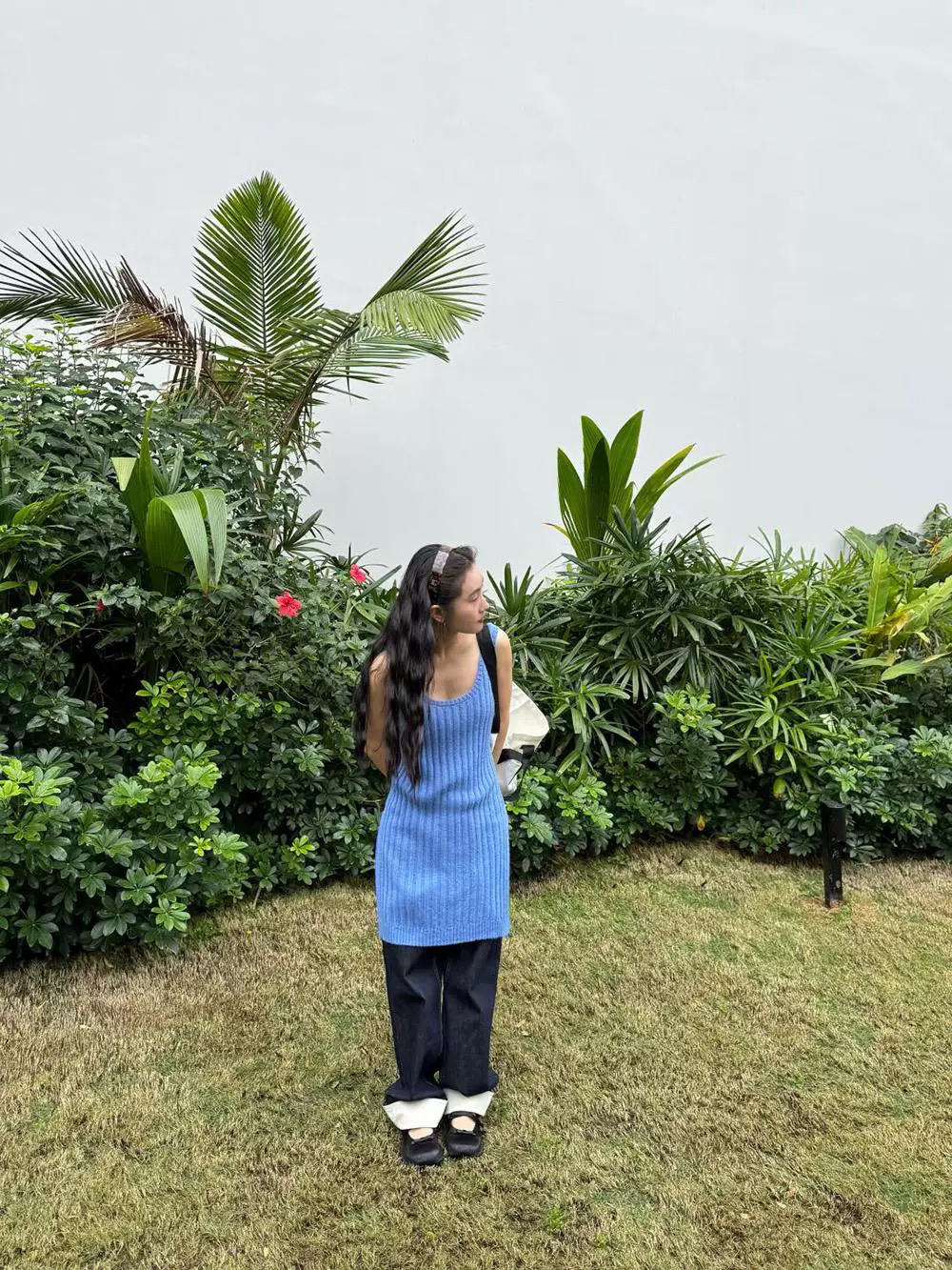 INchooseu笑笑家针织衫背心女