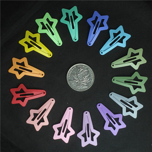 bjd娃娃1/3分4分小布熊妹糖果色发夹小星星迷你发夹软妹原宿头饰