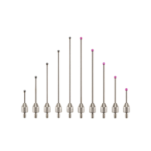 百分表千分表加长测量头高度规测针高度计测头探针红宝石钨钢表针