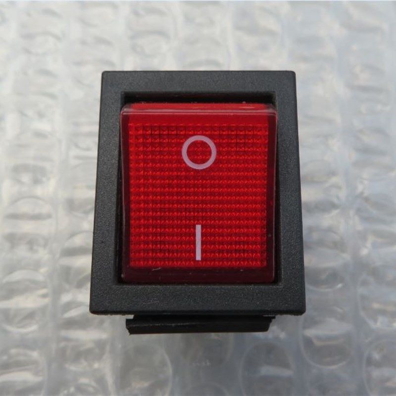 雕刻机开关 机箱开关 船形带灯控制柜开关 电器开关 雕刻机配件