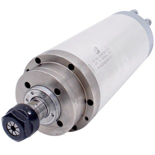 雕刻机主轴 220v380v1.52.23.2KW水冷电主轴木工广告石材前程韩琪