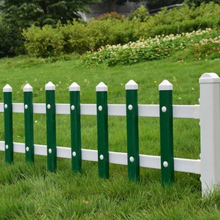 pvc草坪护栏塑钢花园篱笆绿化带栅栏杆户外菜园庭院小区市政围栏1