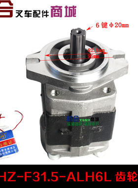 合力3吨3.5T叉车液压油泵 长源齿轮油泵 CBHZ-F31.5-ALH6L 齿轮泵