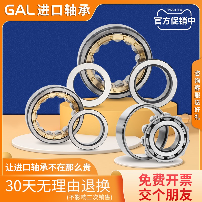 日本GAL进口圆柱滚子轴承NCF NCL310 311 312 313 314 315 316 V