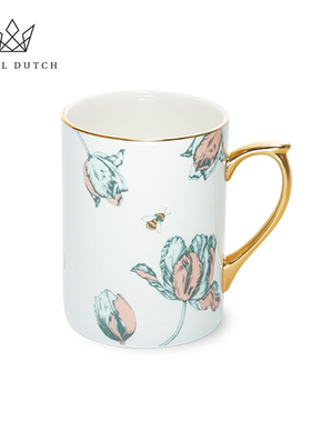 RoyalDutch皇家荷兰骨瓷马克杯对杯礼盒情侣茶水杯子男女生礼物