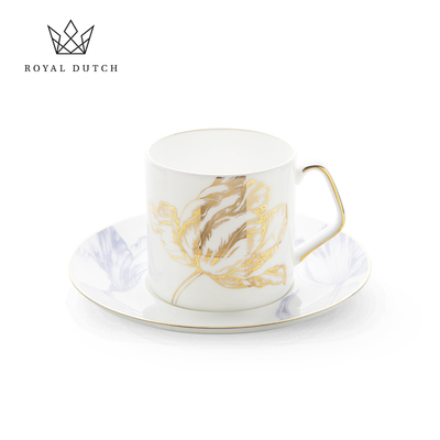 RoyalDutch皇家荷兰郁金香骨瓷咖啡杯茶杯碟下午茶具礼盒节日礼物