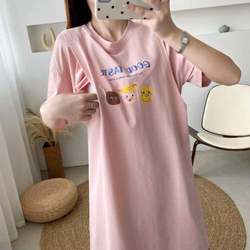 待生产纯棉哺乳睡裙产妇连衣裙夏