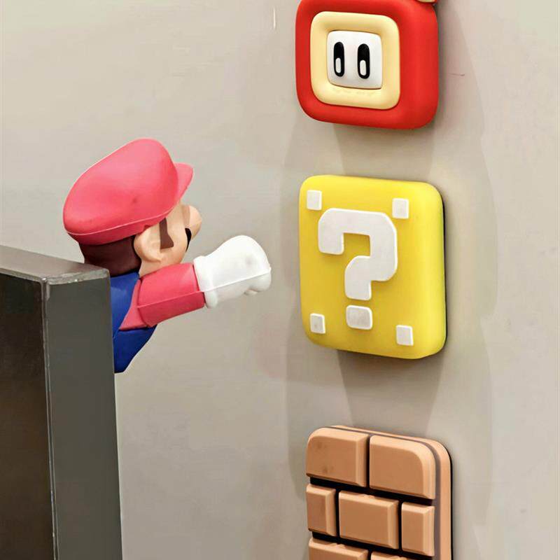 马里奥防撞贴门后静音门把手防撞垫神器柜门可爱门贴缓冲垫门挡,收纳整理,桌脚垫,淘宝优惠券,粉丝福利购,淘宝优惠卷