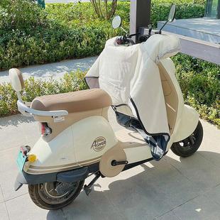 电动车挡风被冬款电瓶车台铃爱玛雅迪专用2023新款加绒加厚防水