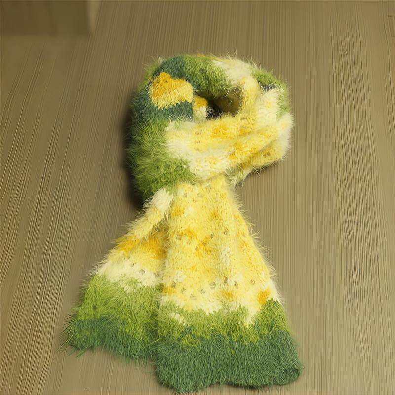 绿野仙踪围巾毛线手工diy材料包保暖可爱围脖送闺蜜送女男朋友