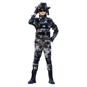 儿童迷彩服套装军特种兵玩具装备户外活动作战服军装小孩演出服装