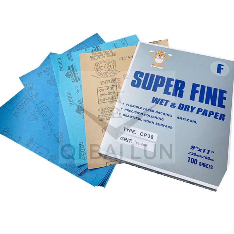 奇百仑 砂纸20000目8000目15000目-沙纸tiger  glar水砂纸干湿2用