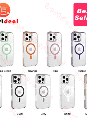 Magnetic iPhone Case Drop Resistant Acrylic Shockproof 苹果iPhone隐形支架透明壳亚克力磁吸手机壳