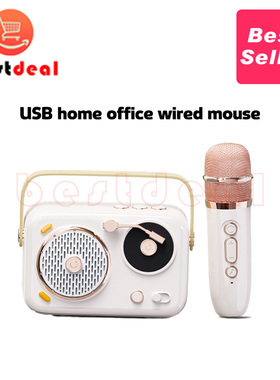 Karaoke Machine with 2 Wireless Microphone Bluetooth Speaker