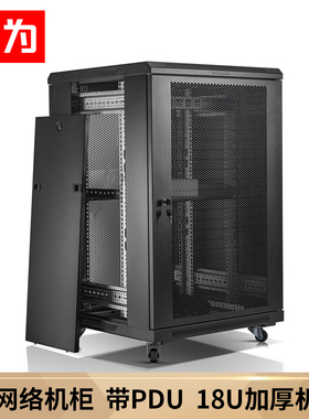 胜为 网络机柜 带PDU电源 弱电监控UPS交换机服务器机柜XC310606