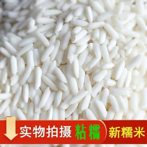 东北长粒糯米新货250克 江米 包粽子米饭团米 酿酒米白糯米多规格