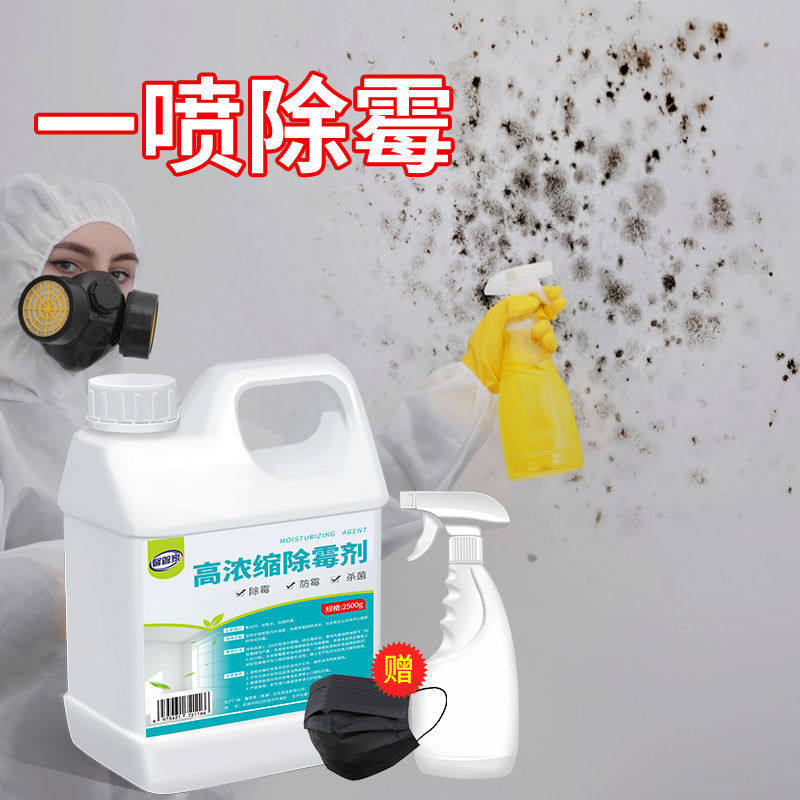 高浓缩墙壁墙体天花板除霉剂防霉去霉斑白增白清除霉味