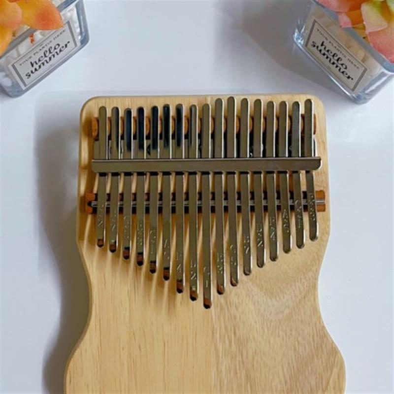 板式21音卡林巴拇指琴17音便携小乐器KALIMBA2板式可爱卡送礼实木
