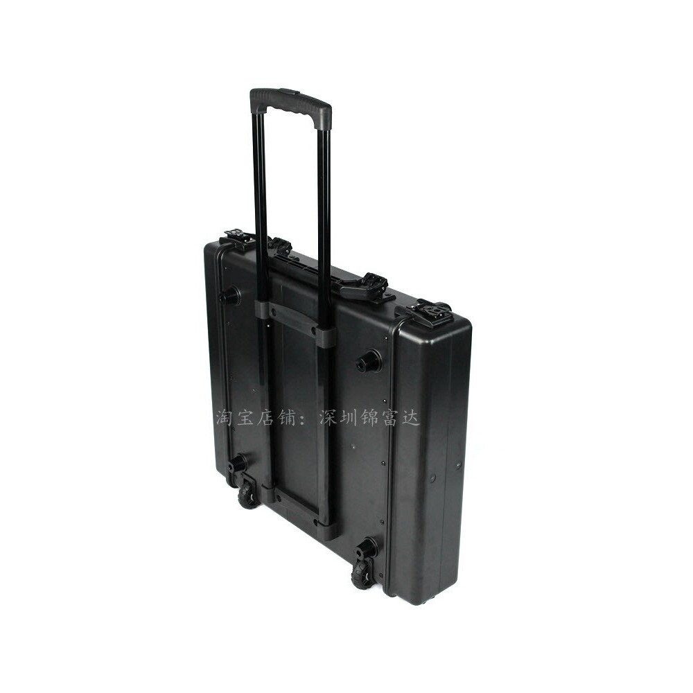 JFTD-2U塑料航空箱手提便携机柜音响话筒通信设备仪器机架箱