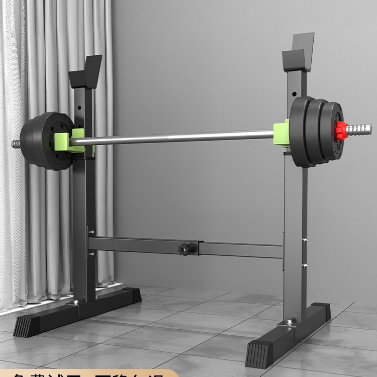 卧推架家用深蹲架健身器材专业男士杠铃架可调节连体举重床
