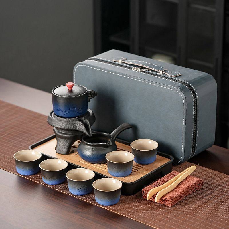 懒人自动功夫茶具套装陶瓷轻奢茶杯泡茶神器全套茶壶家用便携,餐饮具,功夫茶具,淘宝优惠券,粉丝福利购,淘宝优惠卷