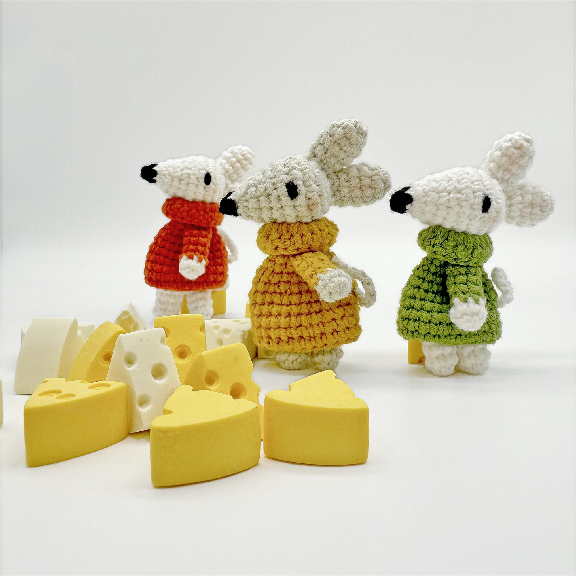 钩织毛线胸针北欧风吸睛少女纯情