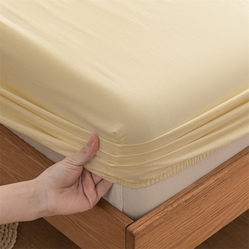 ins风床笠单件全水洗棉防滑