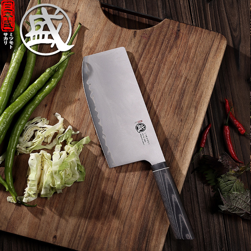 三本盛VG10日本锻打菜刀