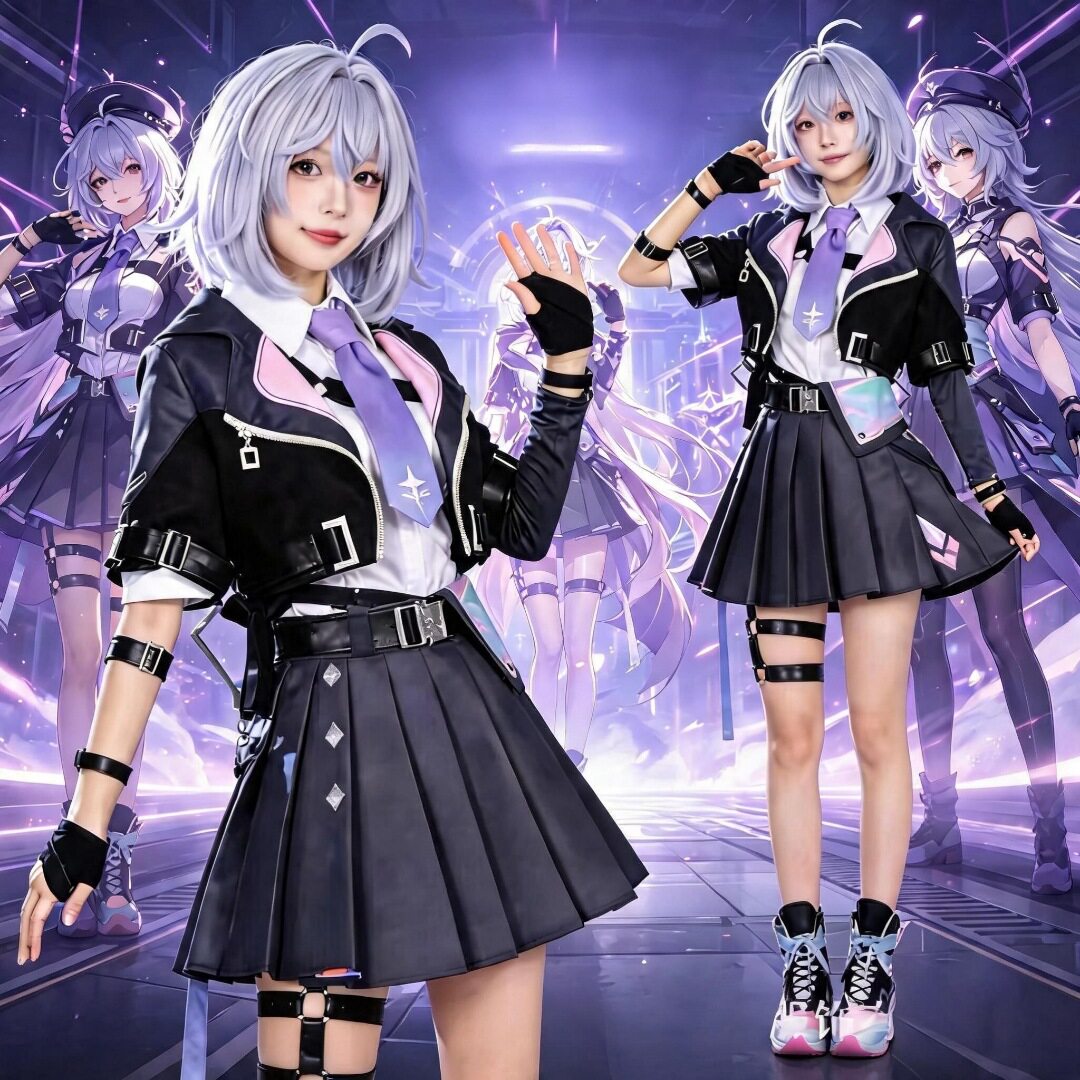 热门游戏C服异环cos服异能者零女二次元cosplay动漫游戏角色扮演图片