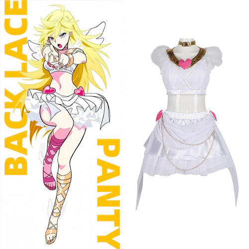 吊带袜天使cos服PantyStocking潘迪S妹史朵巾P姐cosplay漫展服装