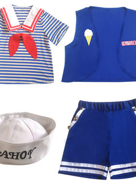 怪奇物语3StrangerThings冰淇淋店员海play影视动漫服饰