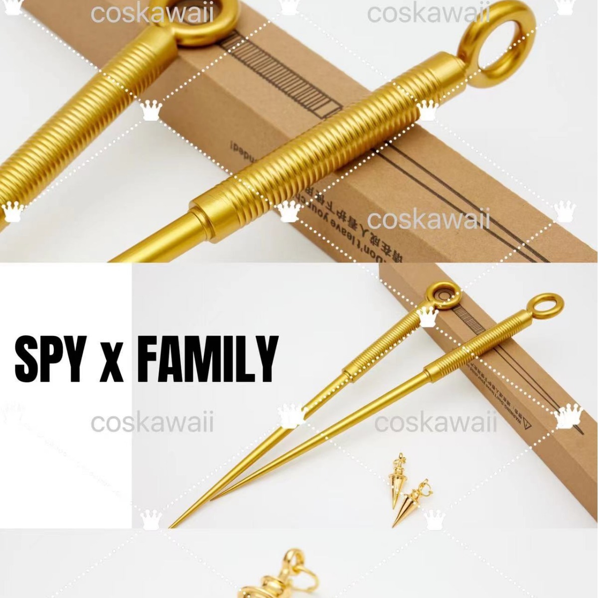 间谍过家家约尔cosplay武器cos道具装备耳坠发箍头花spyxfamily 模玩/动漫/周边/娃圈三坑/桌游 COSPLAY配件/道具/人偶服 原图主图