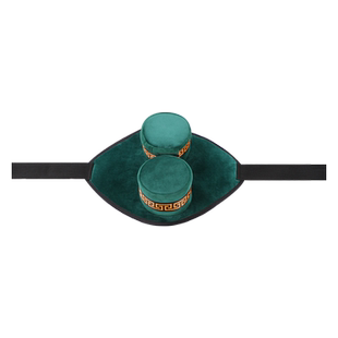 赤艾肾部底部镂空肾俞穴足三里太溪艾灸盒随身灸无烟家用肚脐悬灸