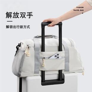 德国大容量女可套拉杆箱上的旅行包时尚男防水健身包单肩行李包