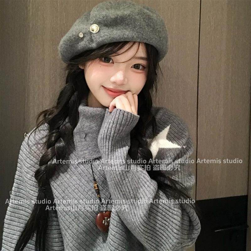 日系复古云朵贝雷帽秋冬羊毛混纺大头围显脸小方脸百搭,服饰配件/皮带/帽子/围巾,帽子,淘宝优惠券,粉丝福利购,淘宝优惠卷