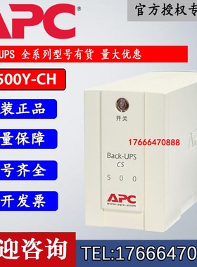 APC BK500Y-CH 不间断UPS电源 Back-UPS CS 500VA/300W现货出售