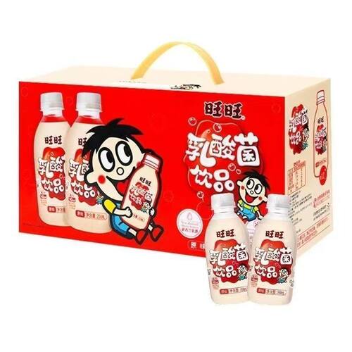 旺旺乳酸菌饮品儿童早餐礼盒牛奶