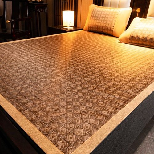 2025新款冰丝凉席三件套