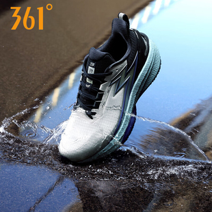 361男鞋运动鞋秋季新款男士雨屏8防泼水跑步鞋减震防滑跑鞋鞋子男