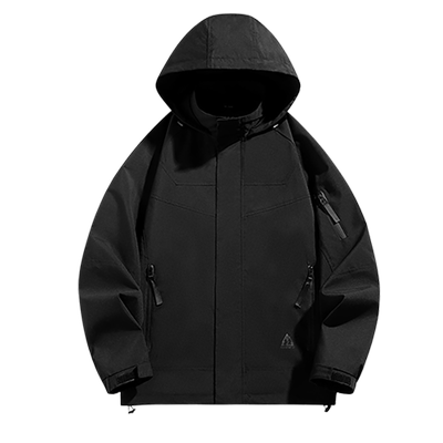 361运动外套男2025春季新款户外连帽夹克男装休闲运动服上衣男款