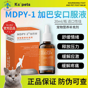 MDPY-1加巴安情绪舒缓口服液防应激加巴喷丁猫用缓解猫咪情绪外出
