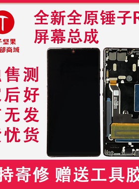 锤子坚果R1全新纯原屏幕总成Pro3屏幕 R2带框显示内外屏屏幕 后盖