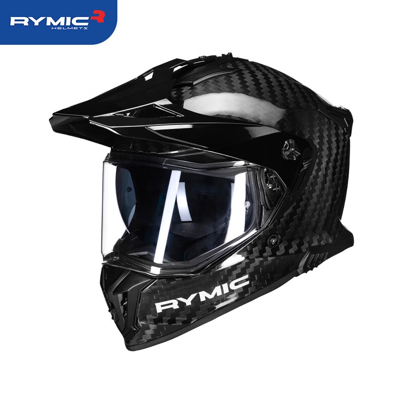 睿觅（RYMIC）X60摩托车拉力盔碳纤维全盔巡航骑行机车盔男女四季