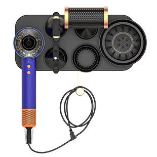 适用戴森吹风机支架hd16免打孔风筒架HD15电吹风挂架磁吸收纳架