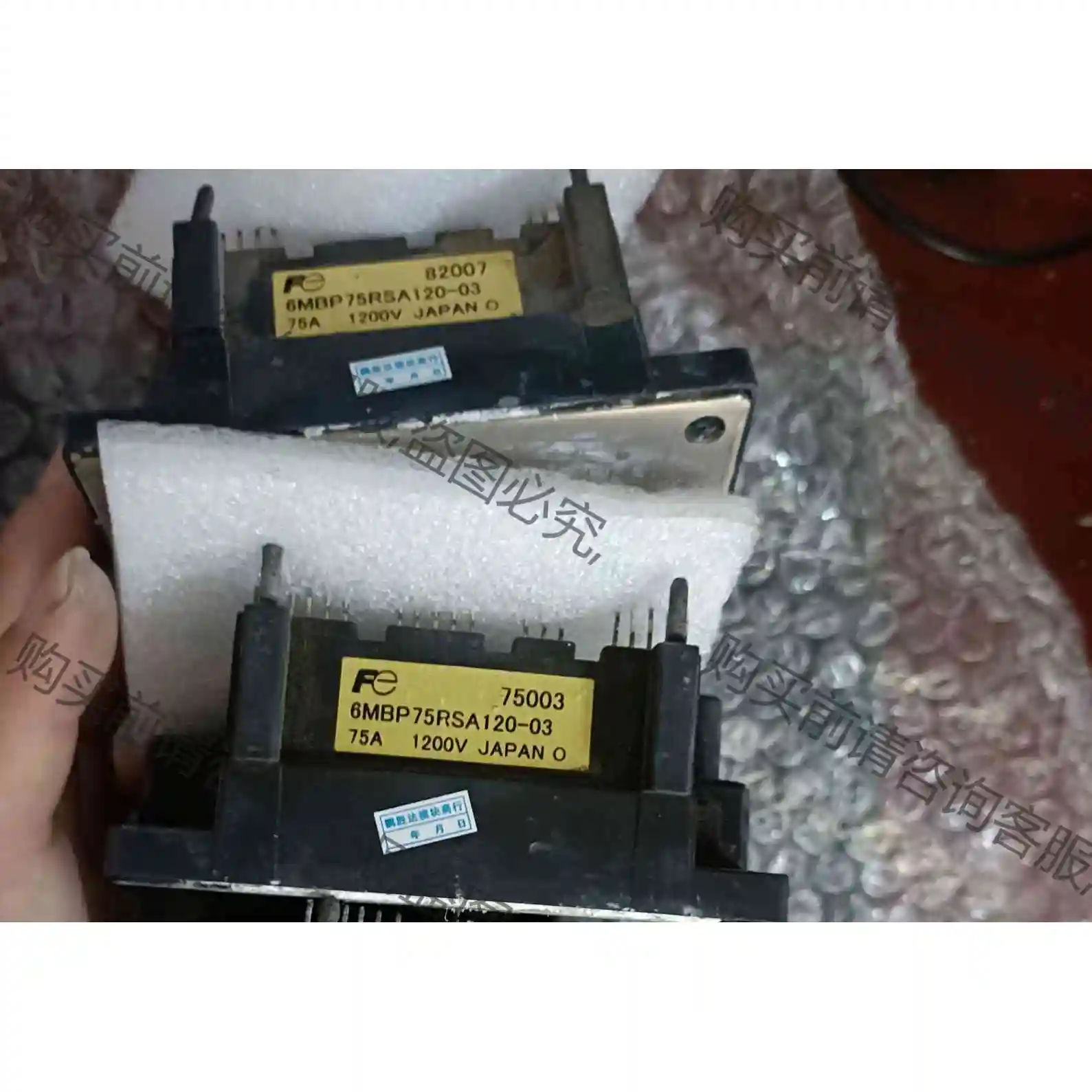 6MBP75RSA120-03,6MBP100RSA120- 议价产品 原装拆机功能完好