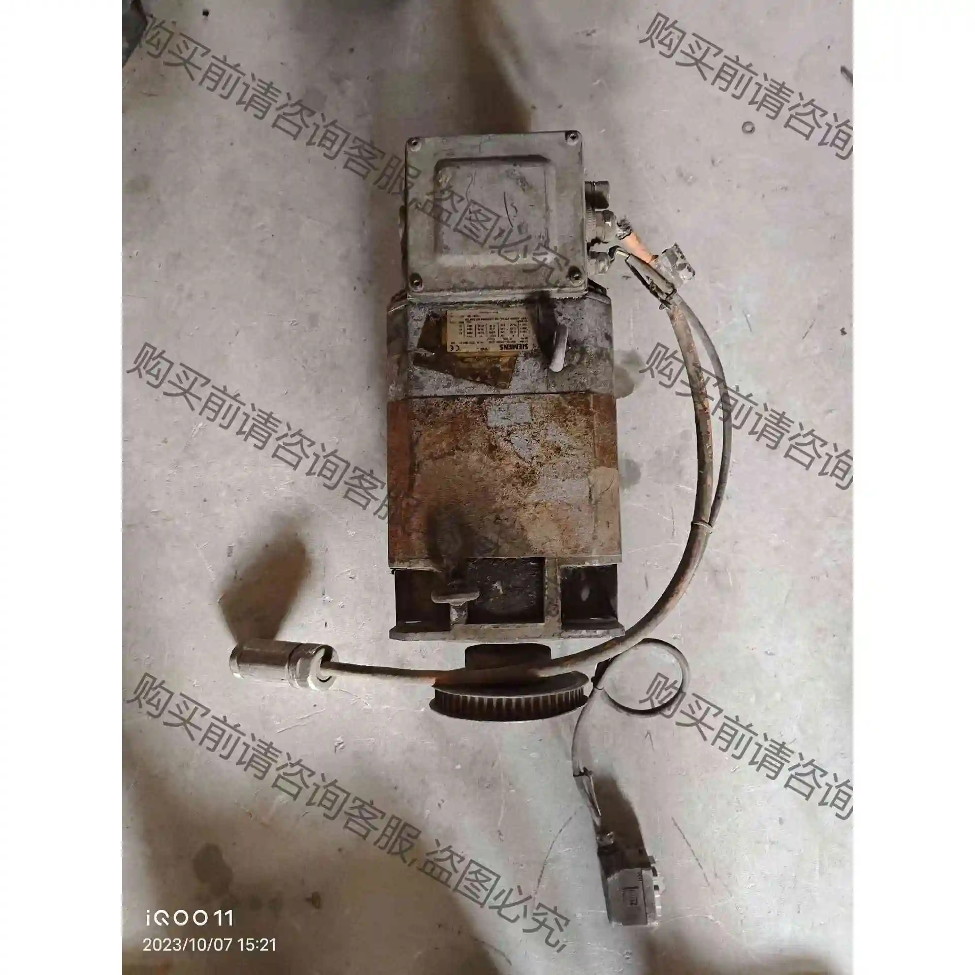 西门zi伺服电机1PH7103-2NG02-0CJ0，物品实景 议价产品 原装拆机