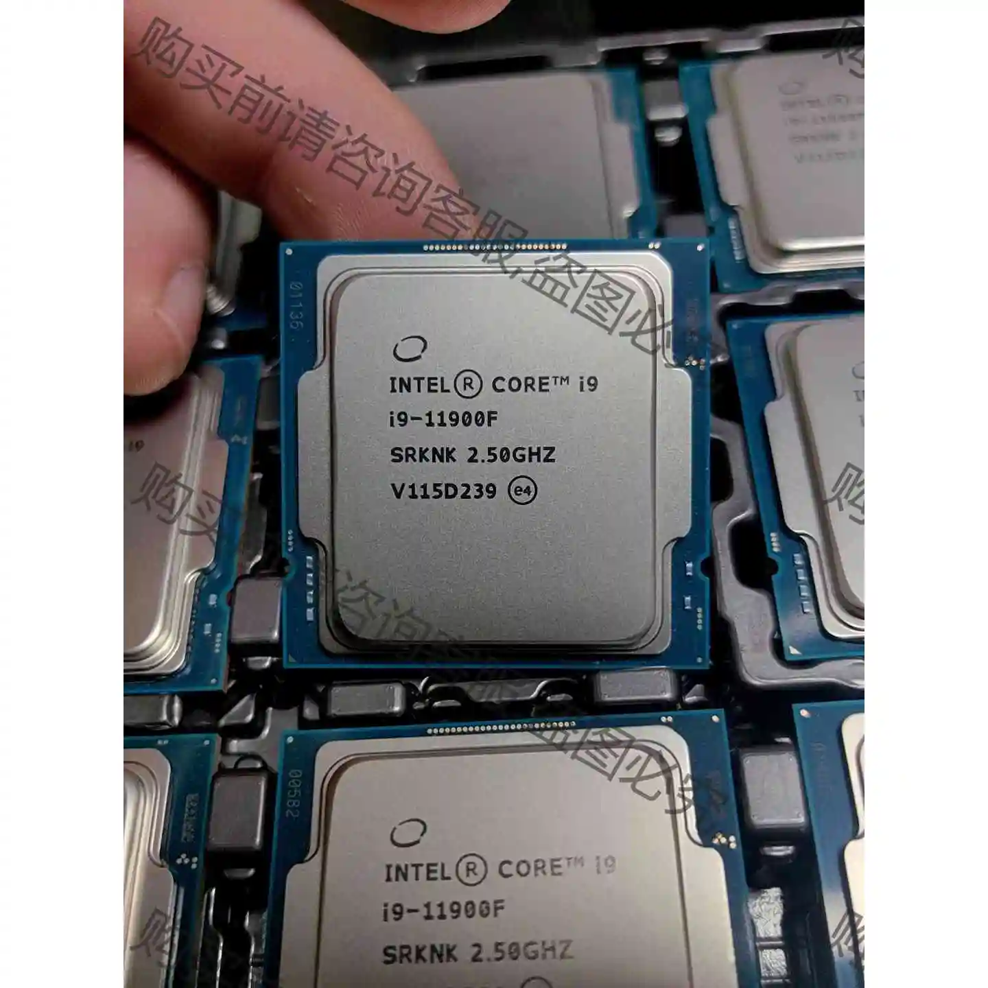 i9 11900f 全新 11代1200针处理器 八核十六线 议价产品 原装拆机