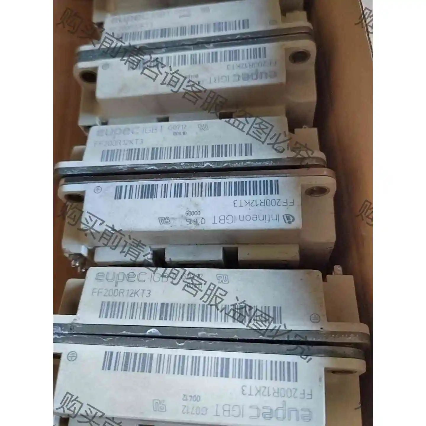 FF200R12kT3，kE3原装拆机 议价产品 原装拆机功能完好